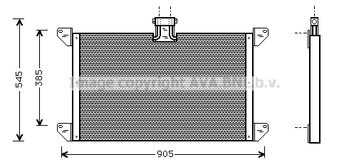 SC5008 AVA Конденсатор, кондиционер (фото 1)
