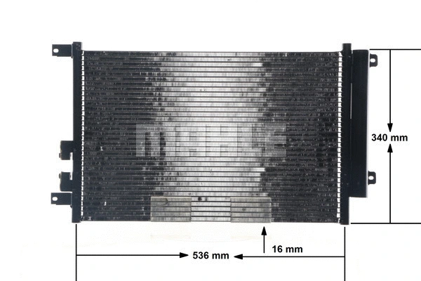 AC 809 000S KNECHT/MAHLE Конденсатор, кондиционер (фото 12)