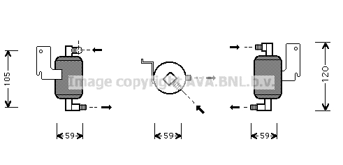 CND186 AVA Осушитель, кондиционер (фото 1)