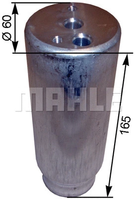 AD 253 000S KNECHT/MAHLE Осушитель, кондиционер (фото 1)