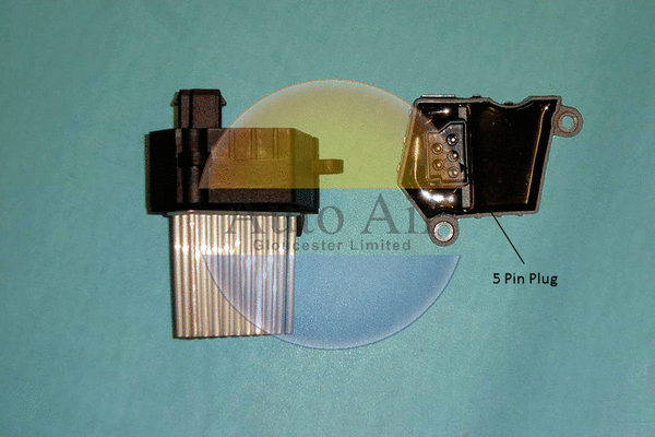 20-0044 AUTO AIR GLOUCESTER Дополнительный резистор, вентилятор кондиционера (фото 1)