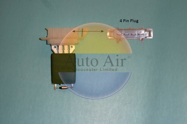 20-0069 AUTO AIR GLOUCESTER Дополнительный резистор, вентилятор кондиционера (фото 1)