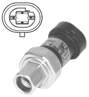 38944 NRF Пневматический выключатель, кондиционер (фото 1)