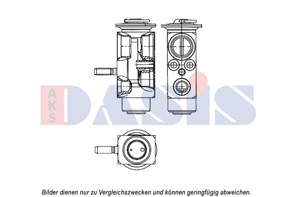 840249N AKS DASIS Расширительный клапан, кондиционер (фото 1)