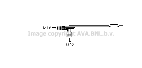 HD1251 AVA Расширительный клапан, кондиционер (фото 1)