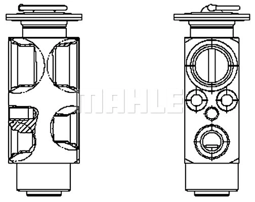 AVE 132 000P KNECHT/MAHLE Расширительный клапан, кондиционер (фото 1)