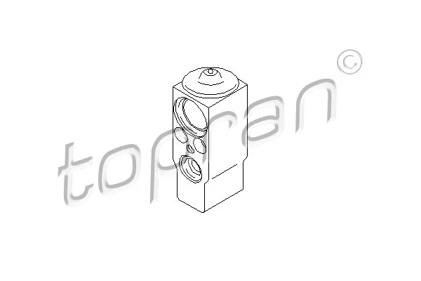 401 271 TOPRAN Расширительный клапан, кондиционер (фото 1)