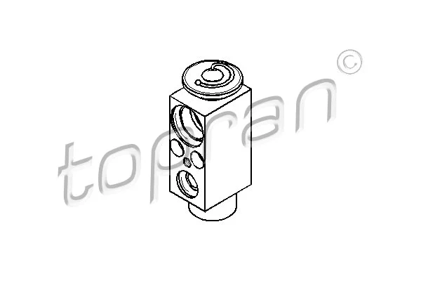 501 491 TOPRAN Расширительный клапан, кондиционер (фото 1)