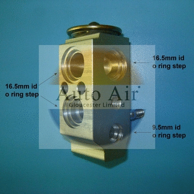 22-1033 AUTO AIR GLOUCESTER Расширительный клапан, кондиционер (фото 1)
