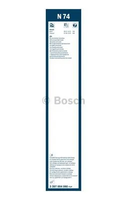 3 397 004 080 BOSCH Щетка стеклоочистителя (фото 1)