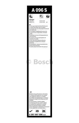 3 397 007 096 BOSCH Щетка стеклоочистителя (фото 4)