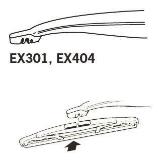 EX304 TRICO Щетка стеклоочистителя (фото 2)