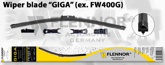 FW480G FLENNOR Щетка стеклоочистителя (фото 1)