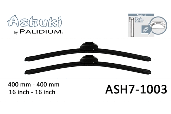 ASH7-1003 ASHUKI by Palidium Щетка стеклоочистителя (фото 1)