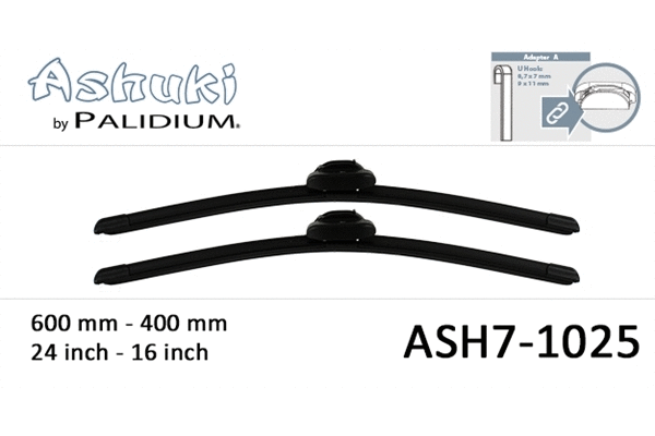 ASH7-1025 ASHUKI by Palidium Щетка стеклоочистителя (фото 1)