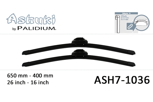 ASH7-1036 ASHUKI by Palidium Щетка стеклоочистителя (фото 1)