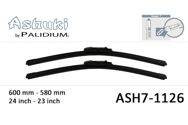 ASH7-1126 ASHUKI by Palidium Щетка стеклоочистителя (фото 1)