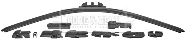 BW22F BORG & BECK Щетка стеклоочистителя (фото 1)