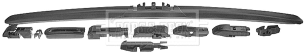 BW22H.10 BORG & BECK Щетка стеклоочистителя (фото 1)