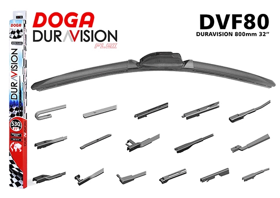DVF80 DOGA Щетка стеклоочистителя (фото 1)