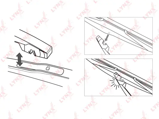 LR40B LYNXAUTO Щетка стеклоочистителя (фото 2)