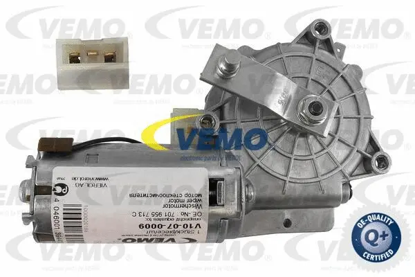 V10-07-0009 VEMO Двигатель стеклоочистителя (фото 1)