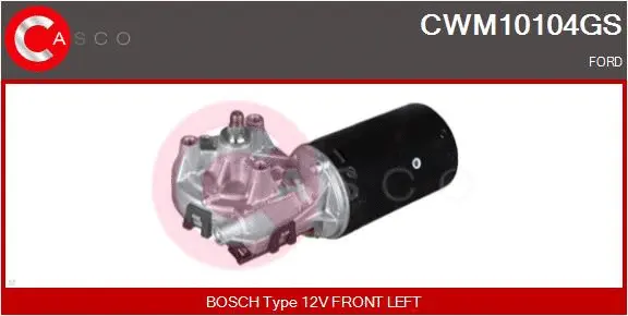CWM10104GS CASCO Двигатель стеклоочистителя (фото 1)