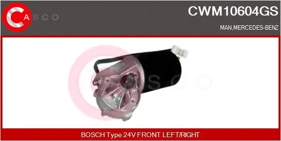 CWM10604GS CASCO Двигатель стеклоочистителя (фото 1)