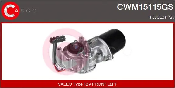 CWM15115GS CASCO Двигатель стеклоочистителя (фото 1)