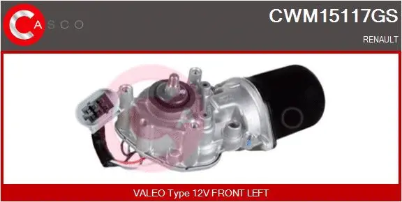 CWM15117GS CASCO Двигатель стеклоочистителя (фото 1)
