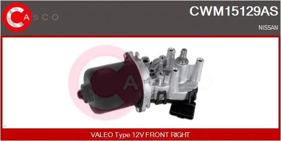 CWM15129AS CASCO Двигатель стеклоочистителя (фото 1)