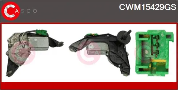 CWM15429GS CASCO Двигатель стеклоочистителя (фото 1)