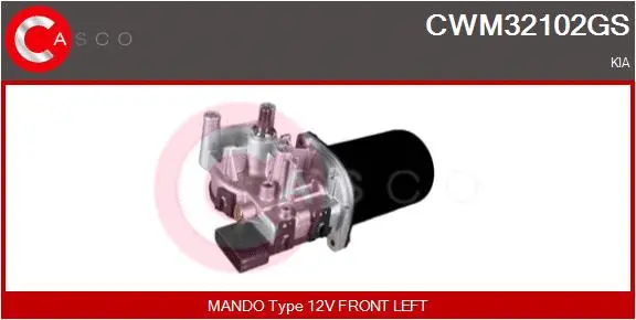 CWM32102GS CASCO Двигатель стеклоочистителя (фото 1)