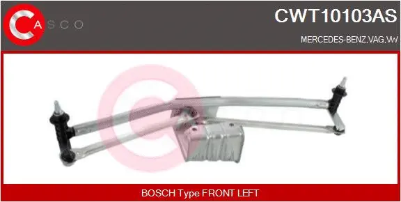 CWT10103AS CASCO Система тяг и рычагов привода стеклоочистителя (фото 1)