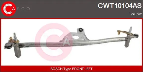 CWT10104AS CASCO Система тяг и рычагов привода стеклоочистителя (фото 1)
