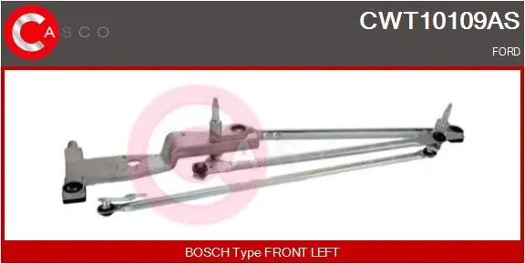 CWT10109AS CASCO Система тяг и рычагов привода стеклоочистителя (фото 1)