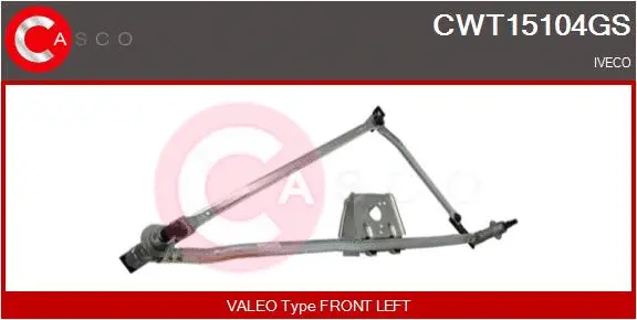 CWT15104GS CASCO Система тяг и рычагов привода стеклоочистителя (фото 1)