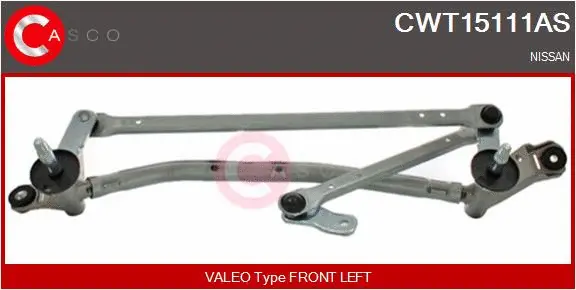 CWT15111AS CASCO Система тяг и рычагов привода стеклоочистителя (фото 1)