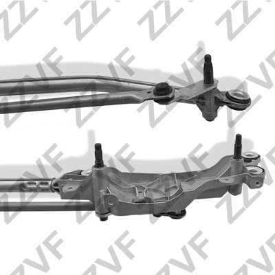ZVR1535C ZZVF Система тяг и рычагов привода стеклоочистителя (фото 3)