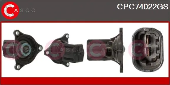 CPC74022GS CASCO Клапан воздушной тяги, нагнетатель (фото 1)