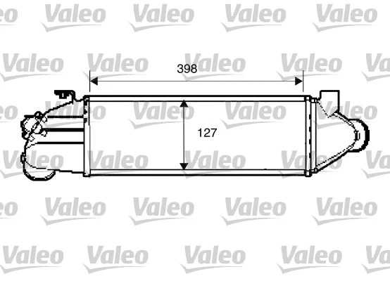 817891 VALEO Интеркулер (фото 1)