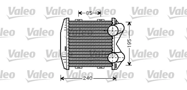 817931 VALEO Интеркулер (фото 1)