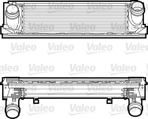 818260 VALEO Интеркулер (фото 1)