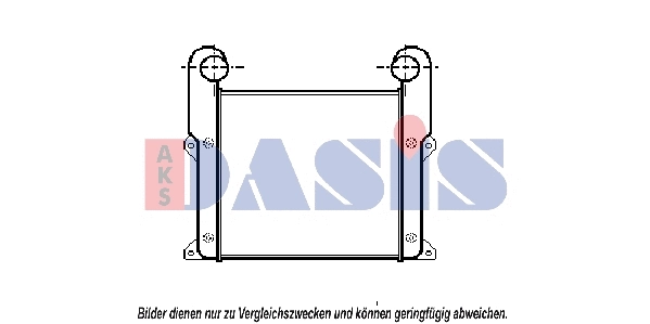 297080N AKS DASIS Интеркулер (фото 1)
