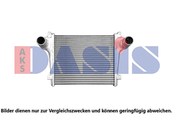407110X AKS DASIS Интеркулер (фото 1)