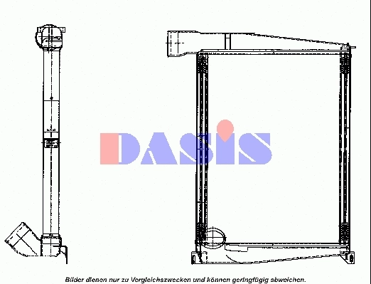 467004N AKS DASIS Интеркулер (фото 1)