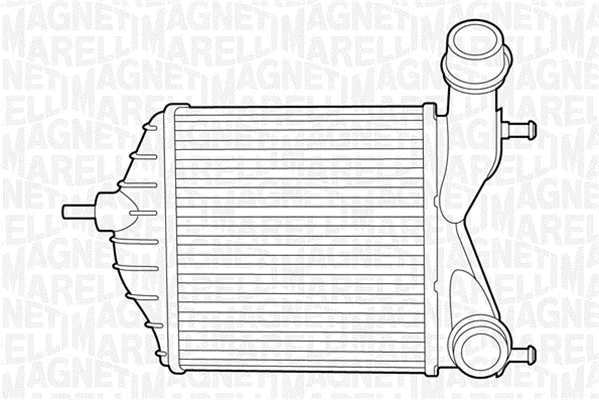 351319201440 MAGNETI MARELLI Интеркулер (фото 1)