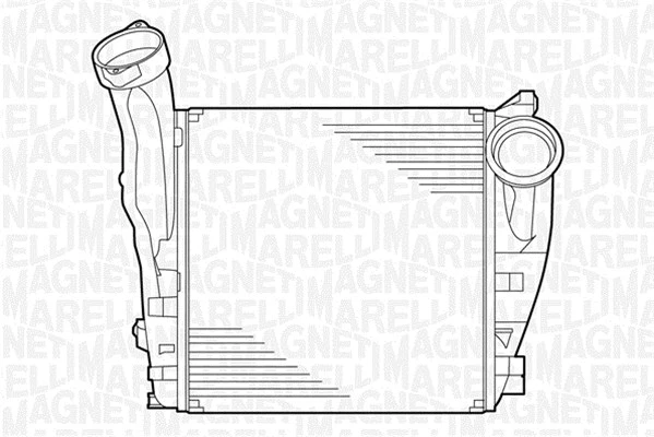 351319201770 MAGNETI MARELLI Интеркулер (фото 1)