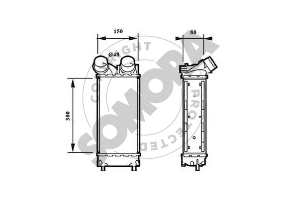 051445A SOMORA Интеркулер (фото 1)