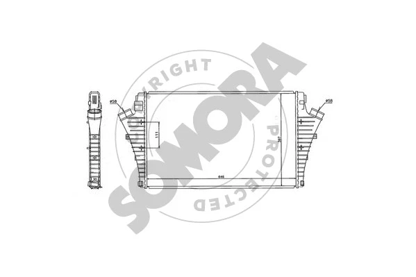 271345 SOMORA Интеркулер (фото 1)